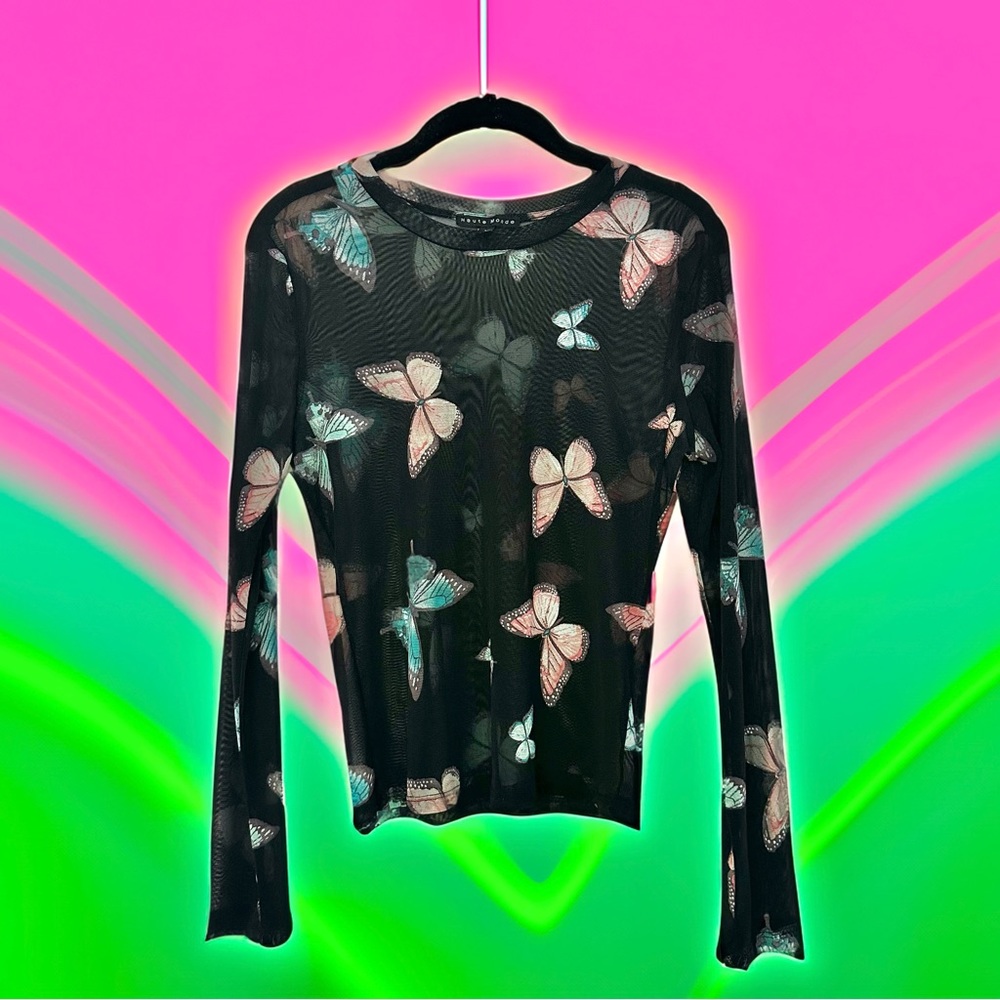 mesh butterfly top